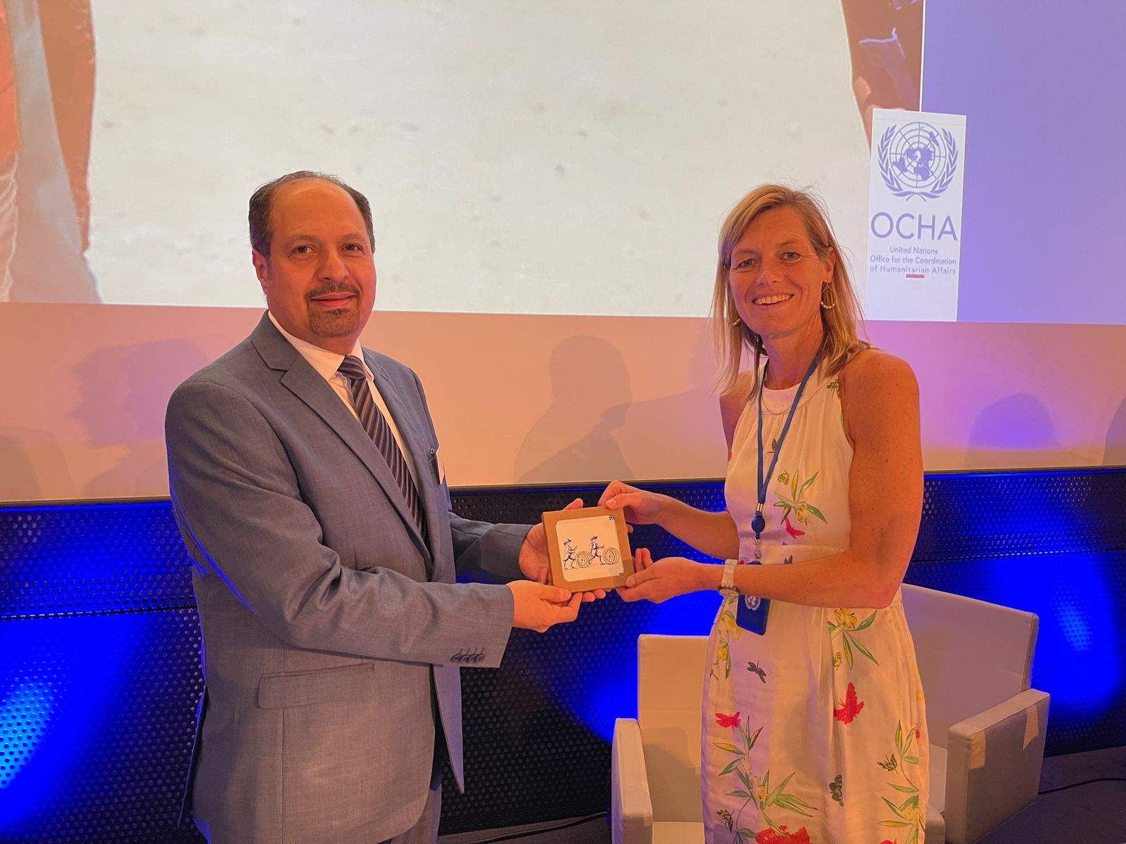 المملكة تتسلم رئاسة مجموعة الدول المانحة الداعمة لمكتب تنسيق الشؤون الإنسانية بالأمم المتحدة من هولندا