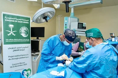مركز الملك سلمان للإغاثة يختتم مشروعين طبيين تطوعيين لجراحة الأطفال والمسالك البولية في جزر القمر