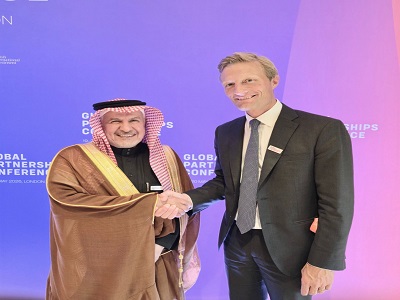 الدكتور الربيعة يلتقي وزير التنمية النرويجي ونائب المدير التنفيذي رئيس العمليات لبرنامج الأغذية العالمي