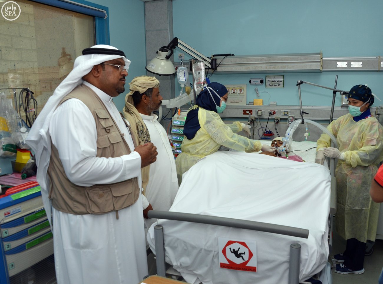 مركز الملك سلمان للإغاثة يقدم خدماته للمرضى اليمنيين بمختلف البلدان